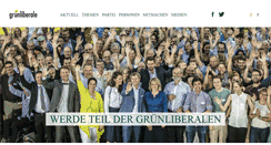 Desktop Screenshot of grunliberale.ch